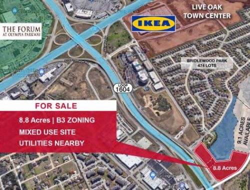 LOOP 1604 & LOOKOUT RD (8.8 ACRES)