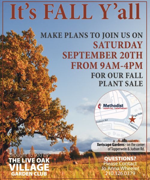 Fall Plant Sale