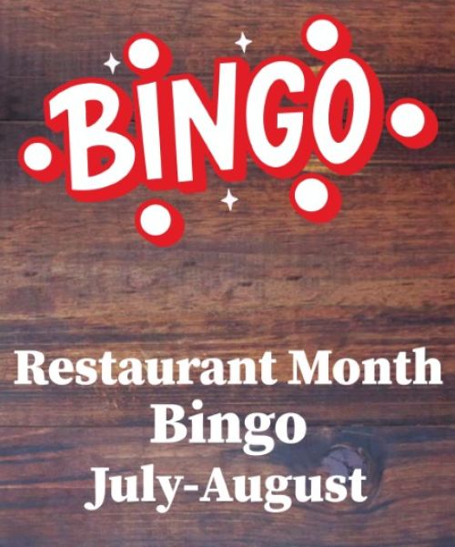 Restaurant Month Bingo