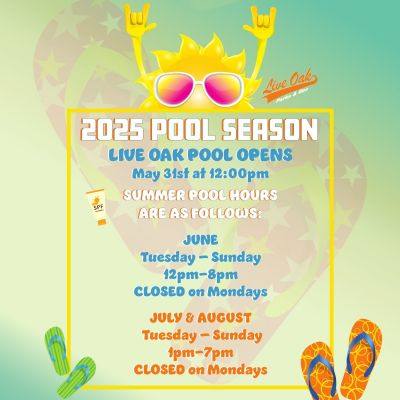 Swimming Pool Opening Soon!