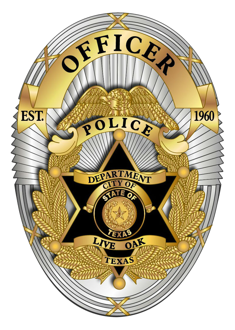 Live Oak Police Department Badges