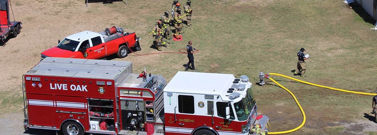 Live Oak Fire Department training grounds