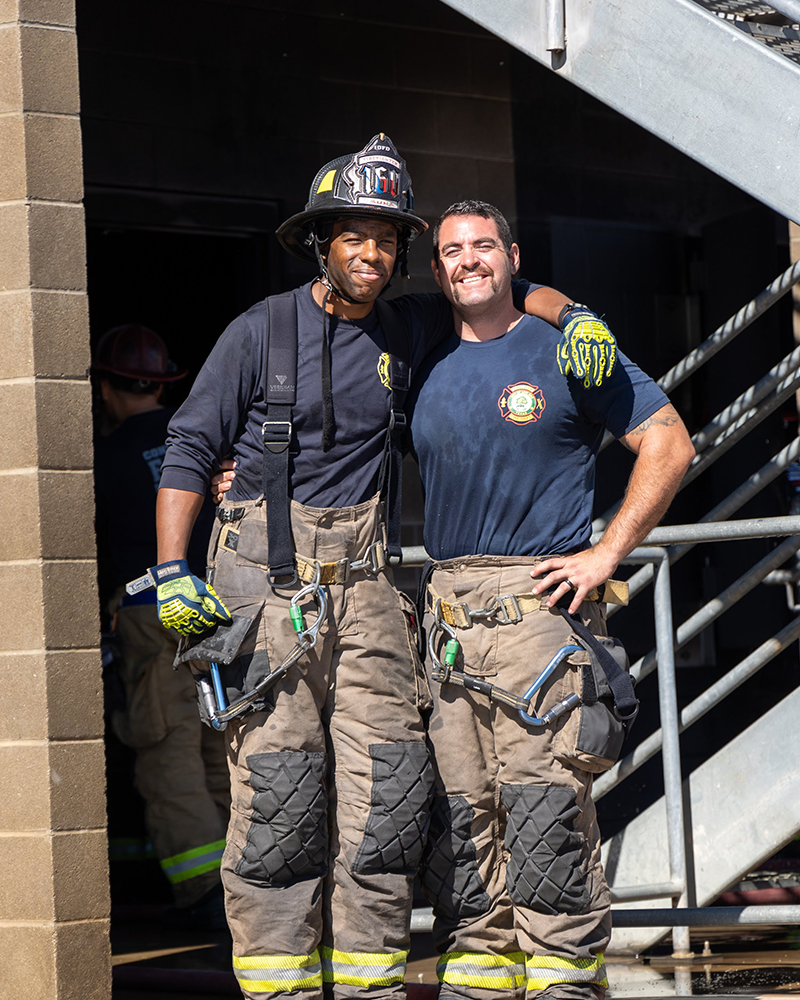 Live Oak Fire Department personnel