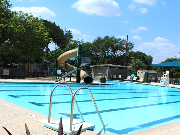 View of the pool