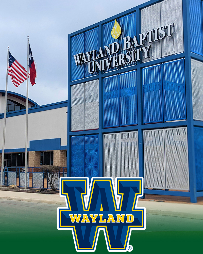 Wayland Baptist University Front Entrance